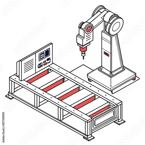Adaptable smart industrial material platform for the future, designed for intelligent and evolving manufacturing environments.