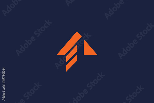 arrow logo icon vector design with modern minimalist style and professional branding concept.