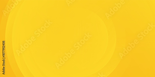 Abstract Background with 3d circle yellow papercut layer,