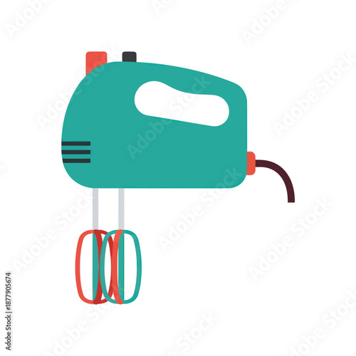 Electric Hand Mixer with Beaters.