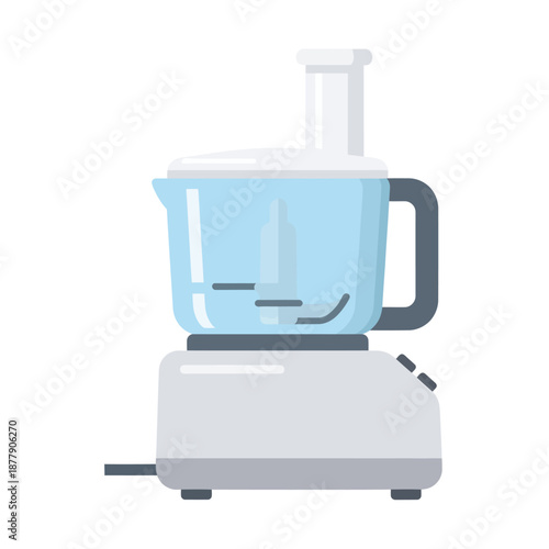 Food Processor Appliance Kitchen Device Machine.
