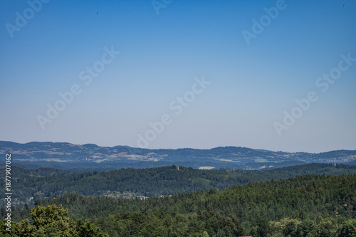 Szklarki Waterfall in Piechowice , Poland 01 July 2025, visiting the park with the Szklarki waterfall located in the forest.