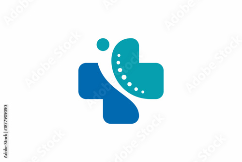 Spine Medical Cross Logo 