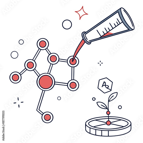 Chemical material compatibility testing interface, visualizing molecular interactions for accurate analysis and safety assessments.