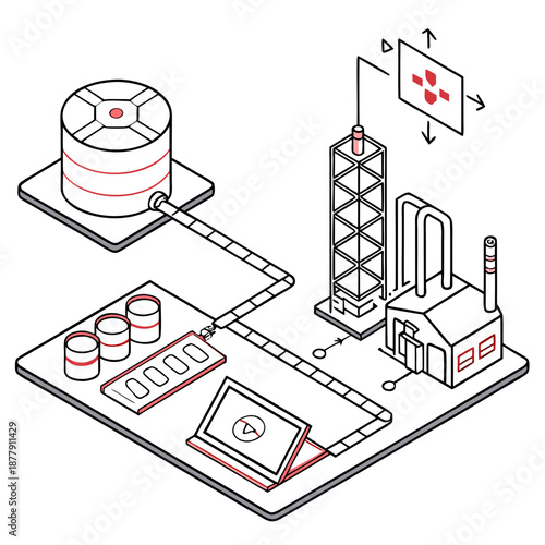 Leveraging data intelligence for chemical production, this system provides analytical insights to optimize operations and drive informed business decisions.