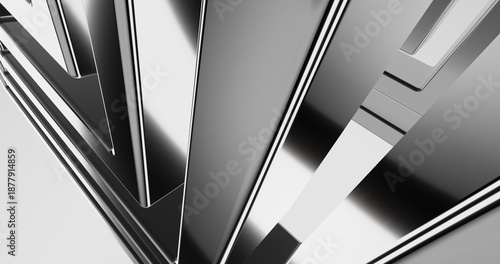 abstract metallic 3d background