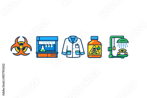 Science and Laboratory Icons