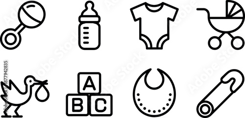 Baby essentials and nursery items for new parents and infants