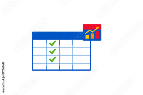 Business Data Analysis and Successful Planning Concept