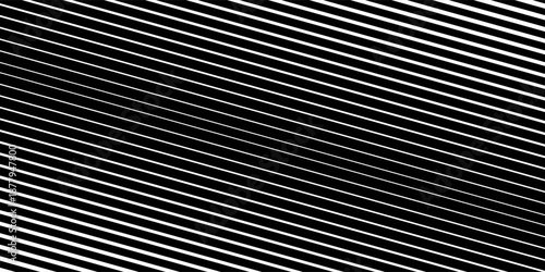 Black striped halftone gradient lines texture. modern illustration
