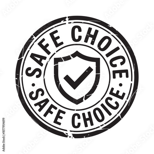 safe choice logo with shield and checkmark