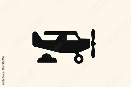 Vector illustration of a tractor with trailer and a car icon as transportation vehicle symbols for automotive traffic and road travel design art