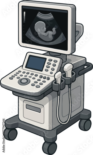 Realistic Ultrasound Machine