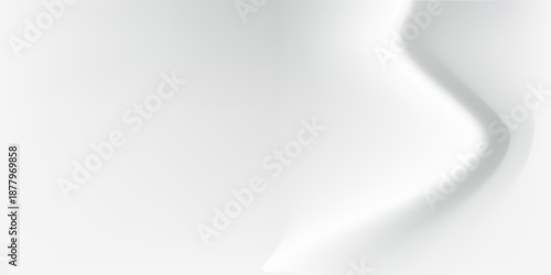 Off white background with abstract swirl pattern. Abstract modern white gradient background design. Vector gradient swirl white wallpaper background. Off white swirl gradient background vector