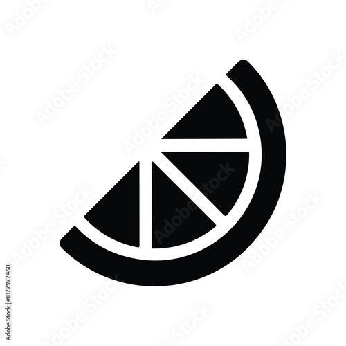 Orange slice, fruit, beach, orange, sea icon