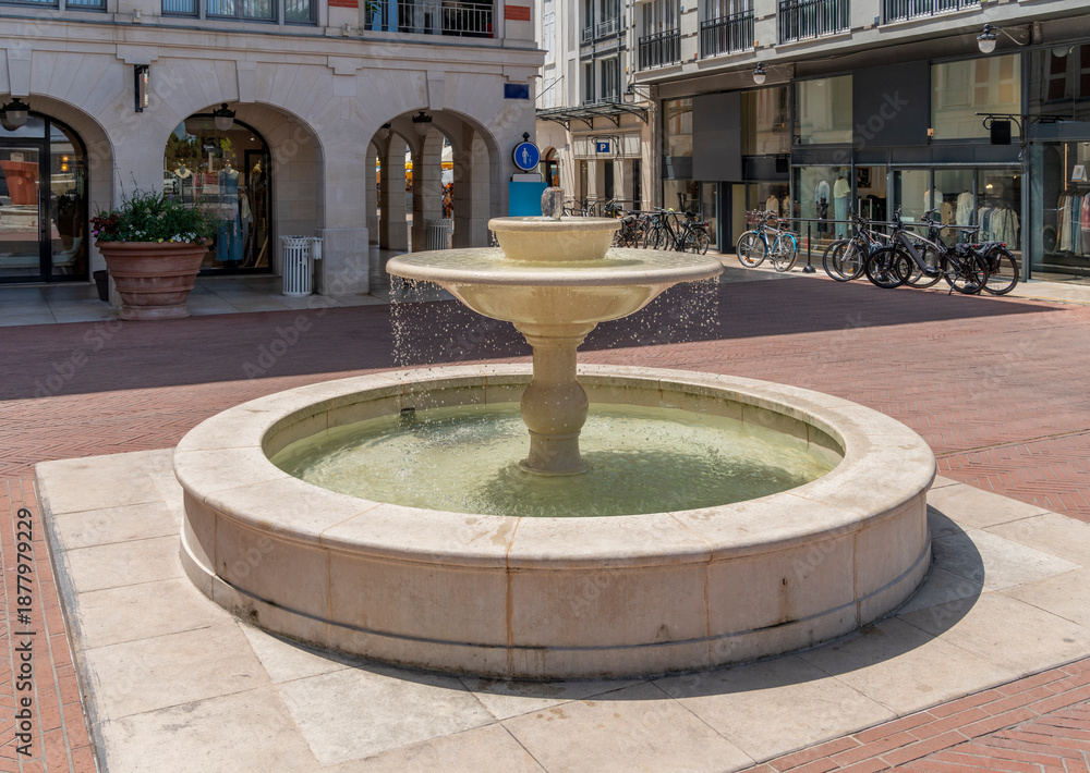Obraz premium Fountain in Arcachon