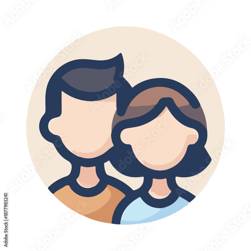 couple illustration design