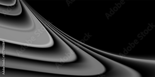 Light Silver, Gray vector modern elegant background. An elegant bright illustration with gradient. Brand new style for your business design.