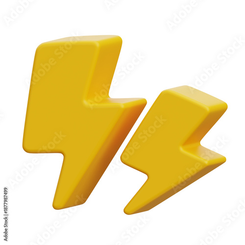 Free Download 3d lightning icon - GFXLoad