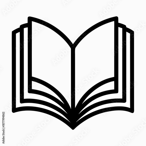 Open book symbol