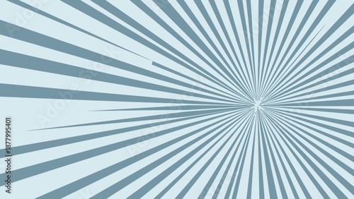 A graphic background with radiating lines in cool blue tones, evoking a sense of energy, focus, or a breakthrough moment, ideal for design projects.