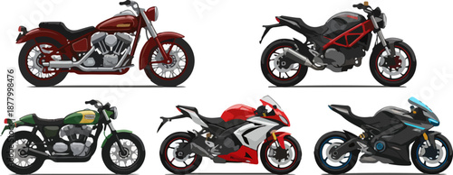 Evolution of Motorcycles Six Bikes from Vintage to Modern Design