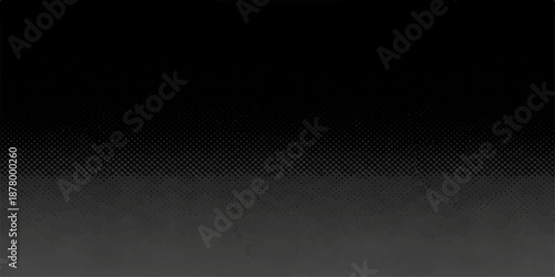 Abstract black background with flowing lines, soft gradients, and halftone dots creating a modern textured design