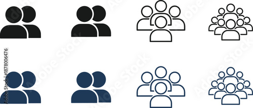 This title highlights the digital and collaborative nature of the icons—perfect for UI design, apps, and organizational tools.