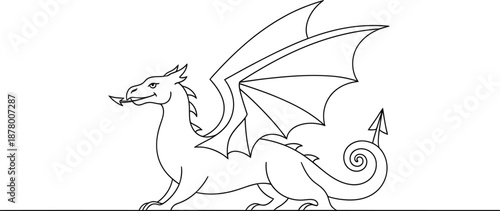 St david's day dragon illustration celebrating welsh heritage