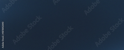 Abstract navy blue grainy background noise texture gradient shape design wallpaper backdrop banner poster header. Fibrous textile surface with uniform deep pattern.
