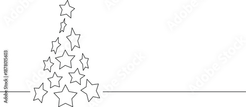 Star pattern triangle Vector