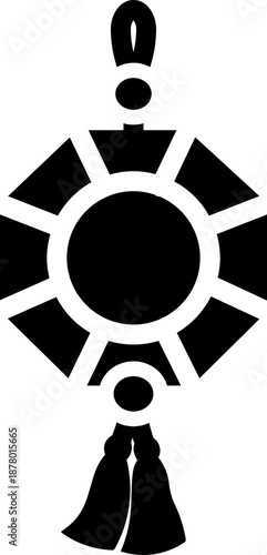 Pa Kua Glyph Icon