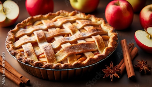 Apple Pie With Cinnamon