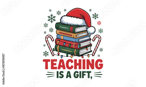 Christmas Teachers EPS, Teacher Christmas 