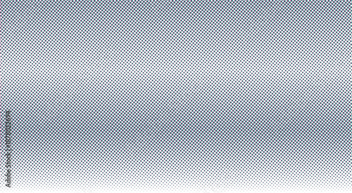 abstract metal background . dotted gradient, smooth dots spraying and halftones dot background seamless horizontal geometric pattern