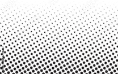 Halftone gradient. Dotted gradient, smooth dots spraying and halftones dot background