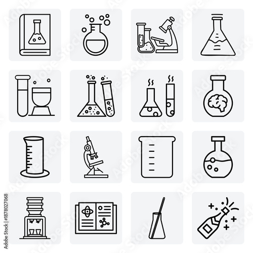 The World Of A Chemist – Laboratory Work, Chemical Formulas, Research Documents, And Scientific Discovery