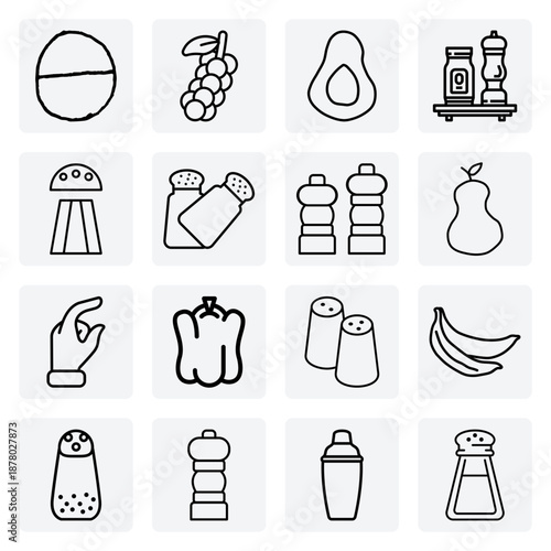 Recipe Book Illustrations Of Fresh Ingredients – Drawn Fruits, Herbs, And Spices For Food Blogs And Packaging