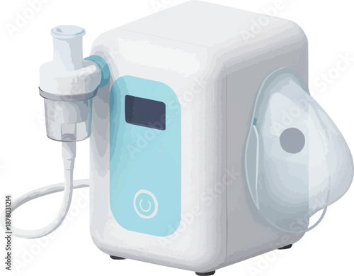 Realistic Nebulizer Machine