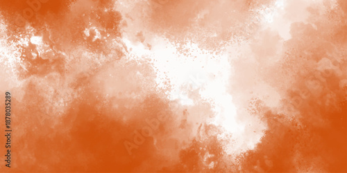 Abstract background of colorful liquid liner. Abstract texture of liquid orange and white are light pattern. Modern abstract orange watercolor background. Abstract background of colorful liquid.