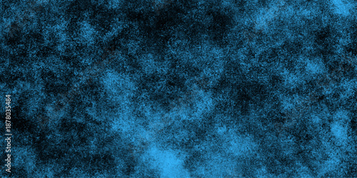 Abstract watercolor painting on canvas texture background. Liquid smoke rising mist or smog brush effect grunge texture. Dark navy blue sky with black background and blurred pattern. 