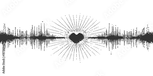 Black vector illustration of a boat silhouette set against a circular globe design for business art and decoration