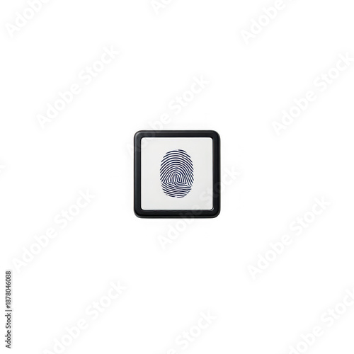 Fingerprint recognition icon