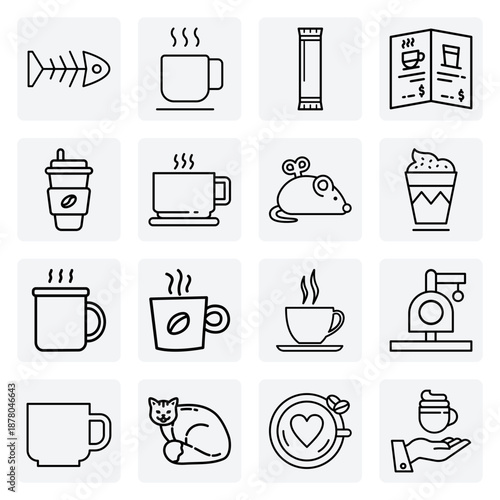 Adorable Cat-Themed Desserts And Drinks – Cat Cupcakes, Paw Lattes, And Cat Cookies For Bakery And Cafe Menus