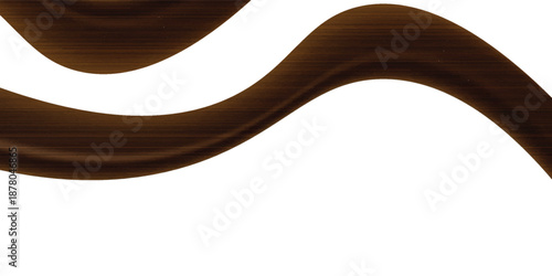 Very smooth wooden board texture. Curved wood grain texture on white background. Wooden Background.