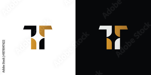 The spark T logo design is unique and modern