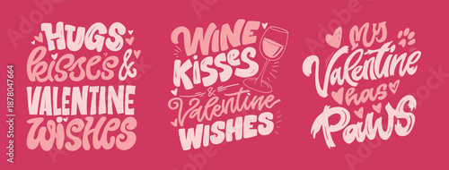 Valentine's Day core. Hand drawn doodle lettering quote about Love. Lettering for t-shirt design, mug print, bag print, clothes fashion. 100% hand drawn vector image.