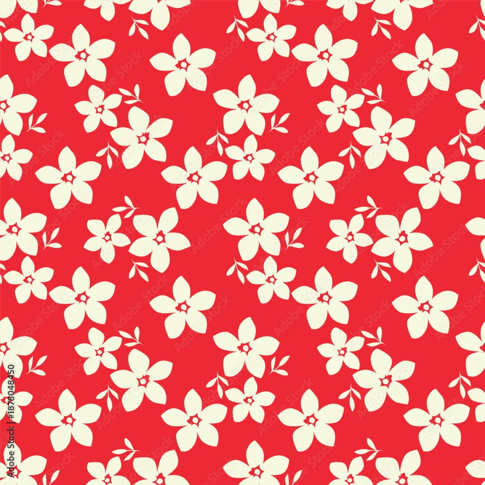Obraz premium seamless floral pattern