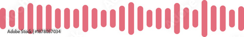 Sound Wave Flat Icon