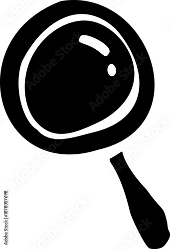 Magnifying Glass Doodle Icon